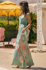 Floridian Bias Dress Sage