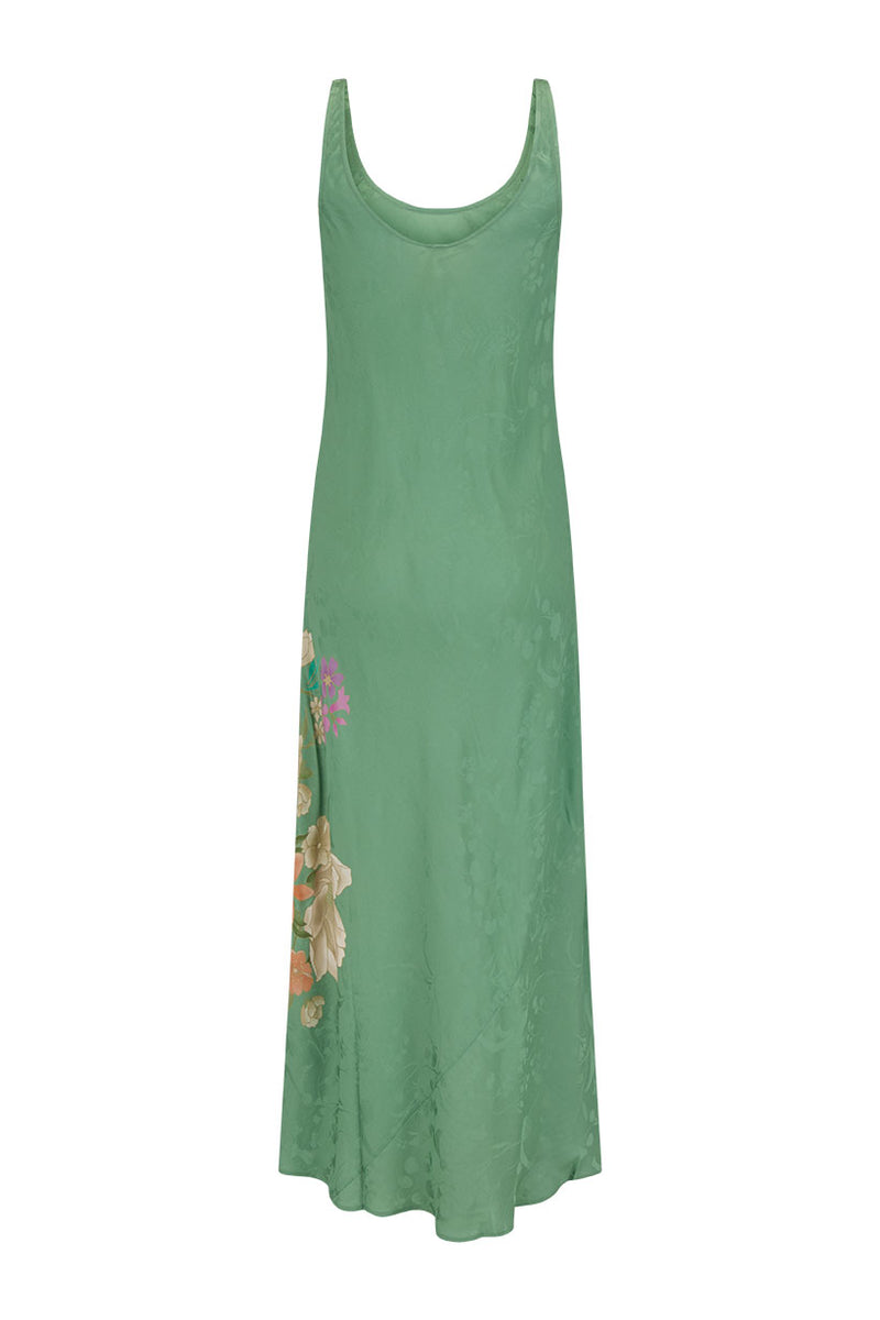 Floridian Bias Dress Sage