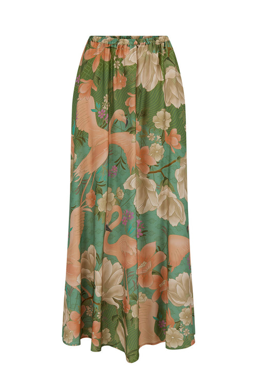 Floridian Maxi Skirt Sage