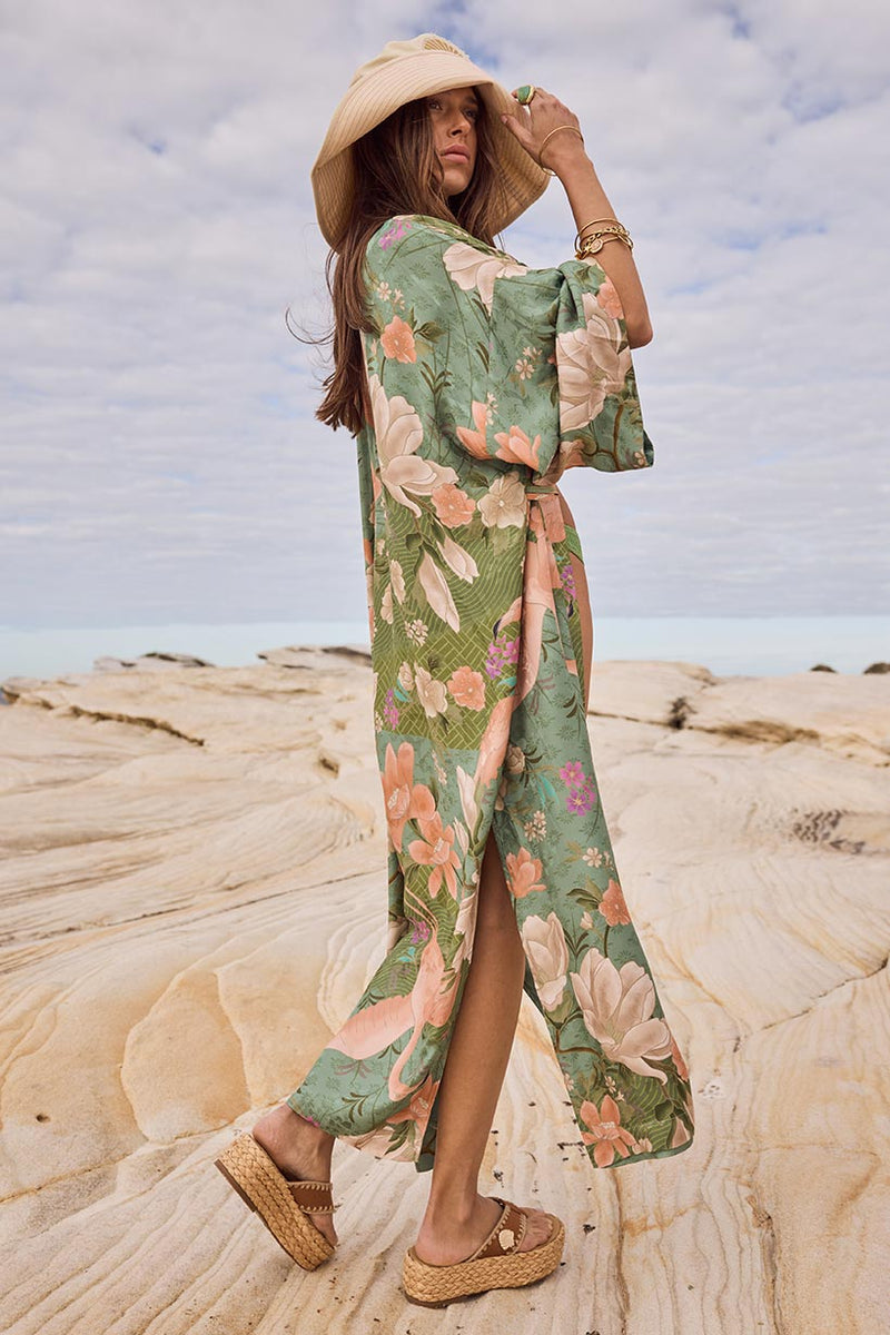 Floridian Reversible Robe Sage