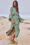 Floridian Reversible Robe Sage