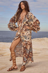 Volcano Goddess Gown Coconut