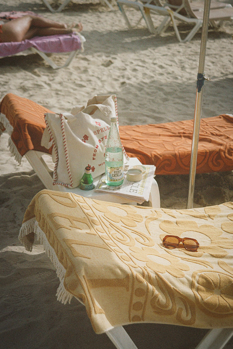 Pomelia Towel Mustard