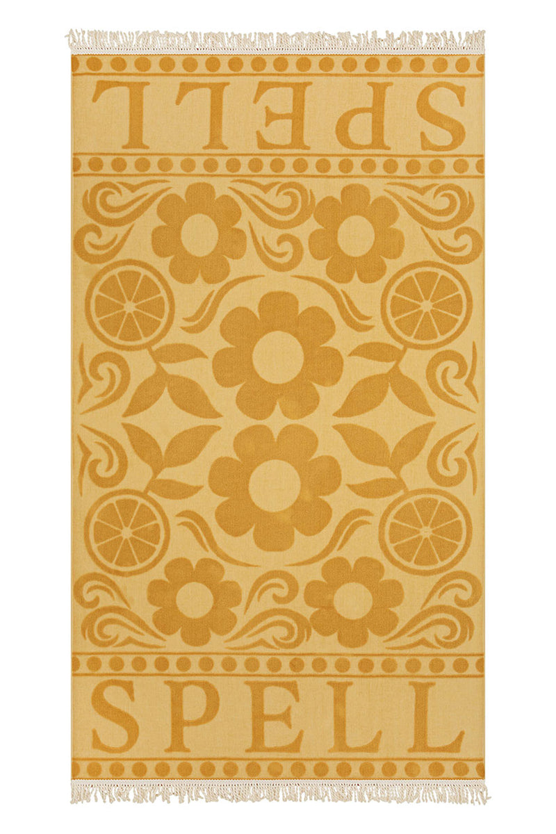 Pomelia Towel Mustard