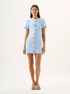 Helena Dress Bluebell