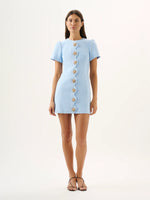 Helena Dress Bluebell
