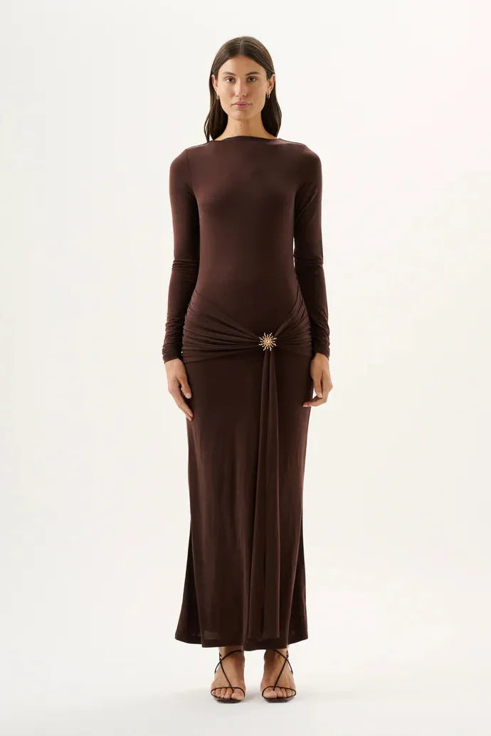 Josie Dress Chocolate