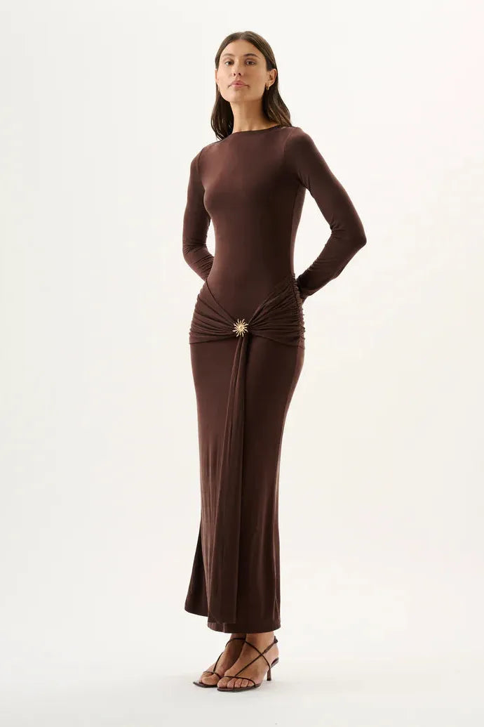 Josie Dress Chocolate