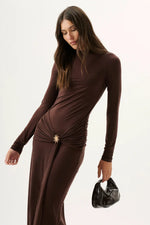 Josie Dress Chocolate