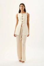 Estella Vest Ivory