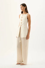 Estella Vest Ivory
