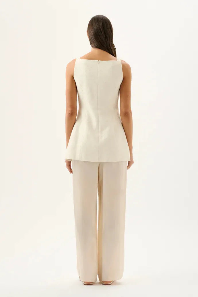 Estella Vest Ivory