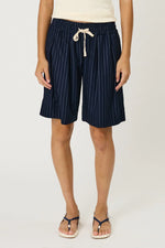 Rhodes Shorts Midnight Stripe