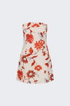 Alba Mini Dress Cactus Bloom Sand