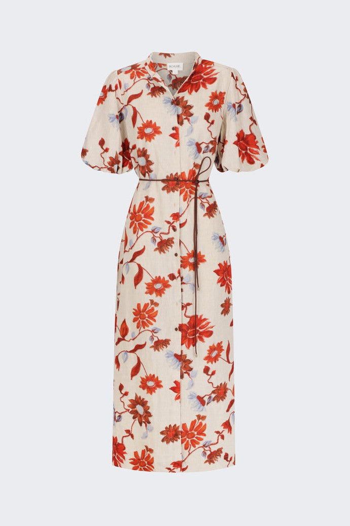 Berkley Dress Cactus Bloom Sand