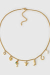 Rodeo Gold Charm Necklace