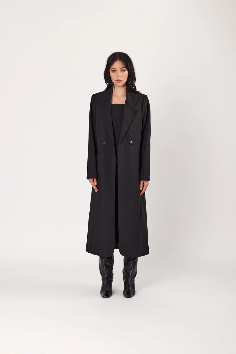 Jasper Coat Black