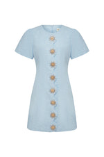 Helena Dress Bluebell