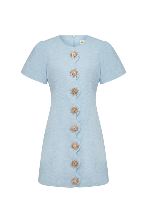 Helena Dress Bluebell