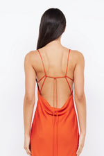 Ainsley Tie Maxi Dress Spice