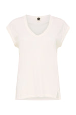 Scoop Neck Muscle Tank White