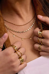 Zahara Gold Necklace
