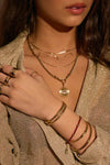 Third Eye Bracelet Burgundy