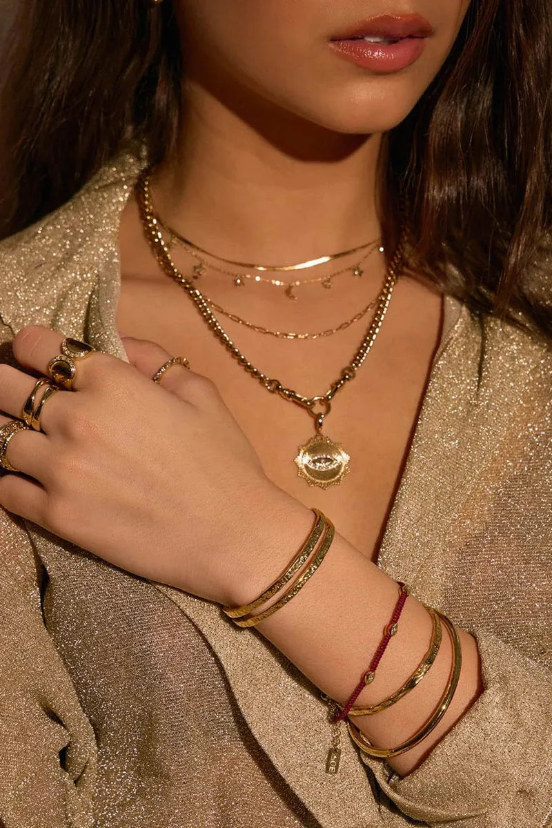 Third Eye Bracelet Burgundy
