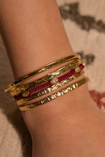 Third Eye Bracelet Burgundy