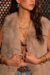 Rodeo Gold Charm Necklace
