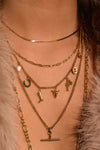 Rodeo Gold Charm Necklace