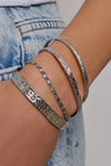 Olivia Silver Cuff Bracelet