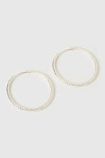 Sebastian Silver Hoop Earrings