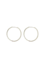 Sebastian Silver Hoop Earrings