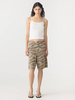 Lace Strap Soft Rib Tank White