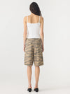 Lace Strap Soft Rib Tank White