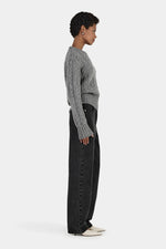 Stevie Knit Jumper Grey Marle