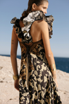 Abia Dress Black Print