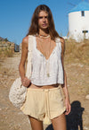 Maiden Lace Cami Antique White