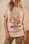 Coco Cantina Biker Tee Taupe