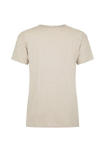Coco Cantina Biker Tee Taupe