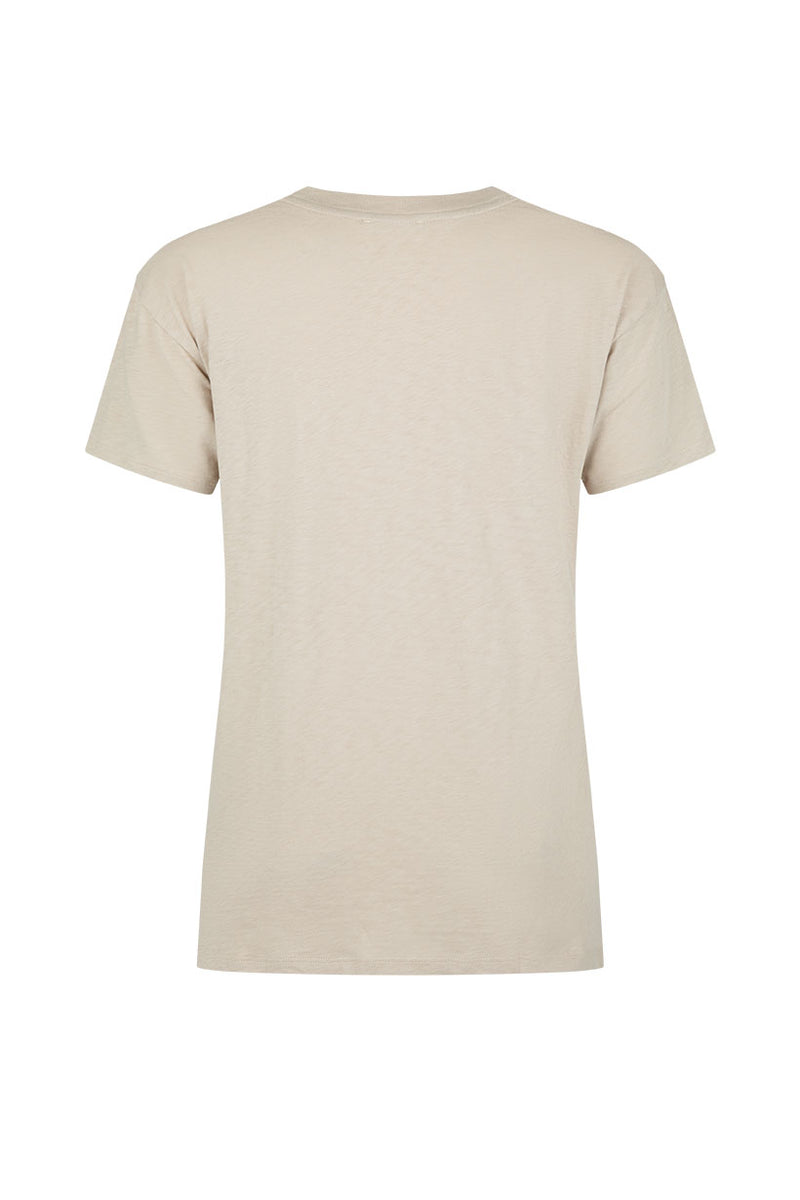 Coco Cantina Biker Tee Taupe