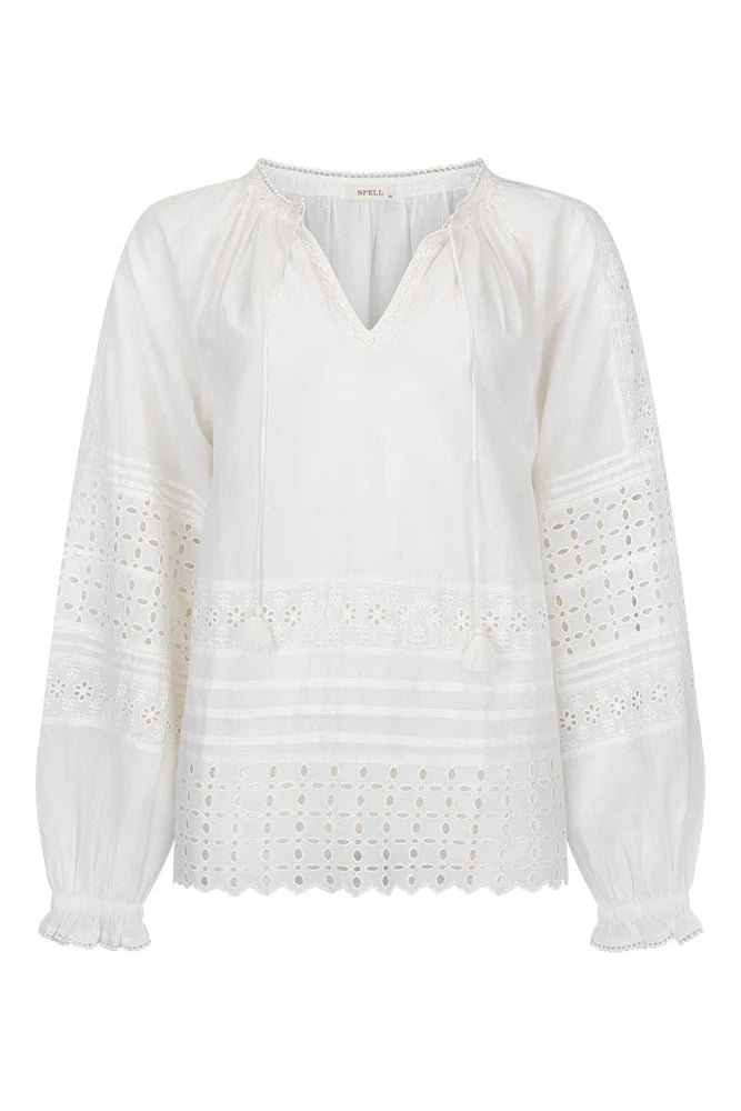 Love in the Afternoon Lace Blouse Daisy