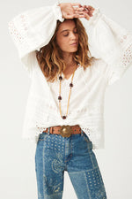 Love in the Afternoon Lace Blouse Daisy