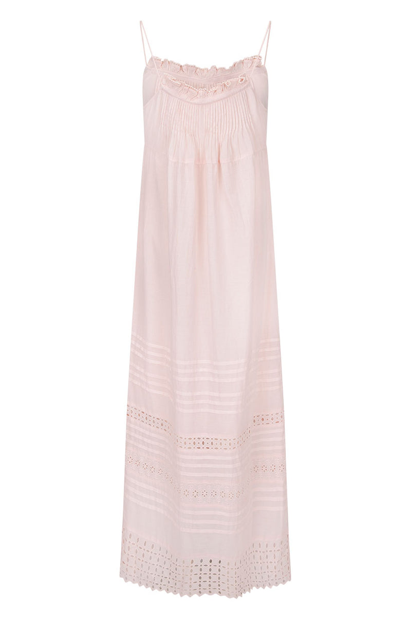 Love in the Afternoon Lace Maxi Dress Rose Water