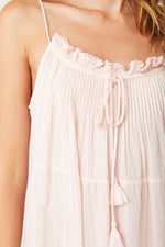 Love in the Afternoon Lace Maxi Dress Rose Water