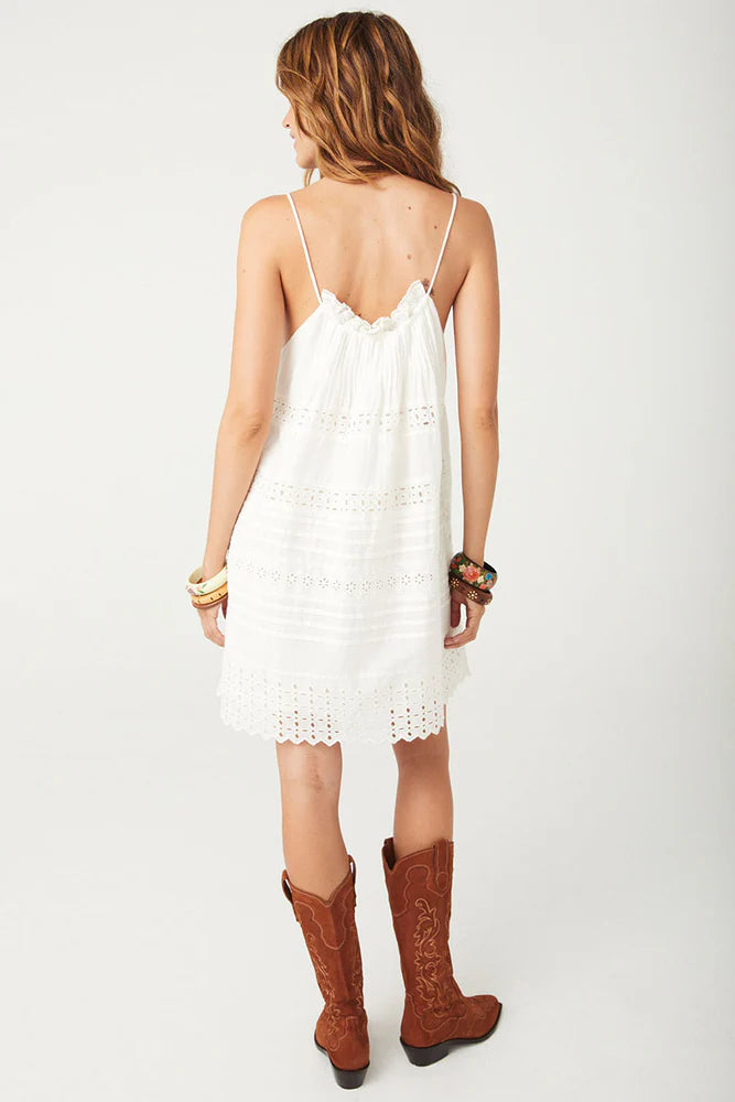 Love in the Afternoon Lace Mini Dress Daisy