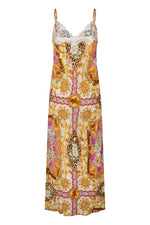 Lovers & Dreamers Strappy Maxi Dress Champagne Peach