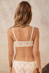 Lux Lisbon Lace Bralette Vintage Cream