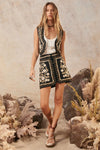 Remi Mini Skirt Midnight